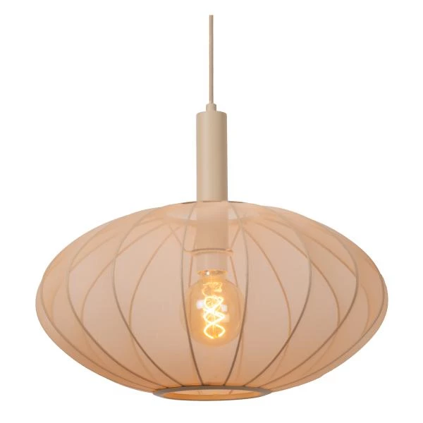 Lucide CORINA - Suspension - Ø 50 cm - 1xE27 - Crème - détail 1